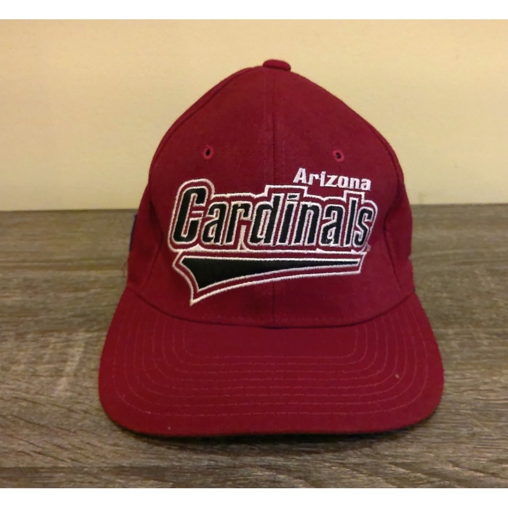 VINTAGE Arizona Cardinals Hat Cap Starter Pro Line Flex Fitted 7 3/4 NFL 90s